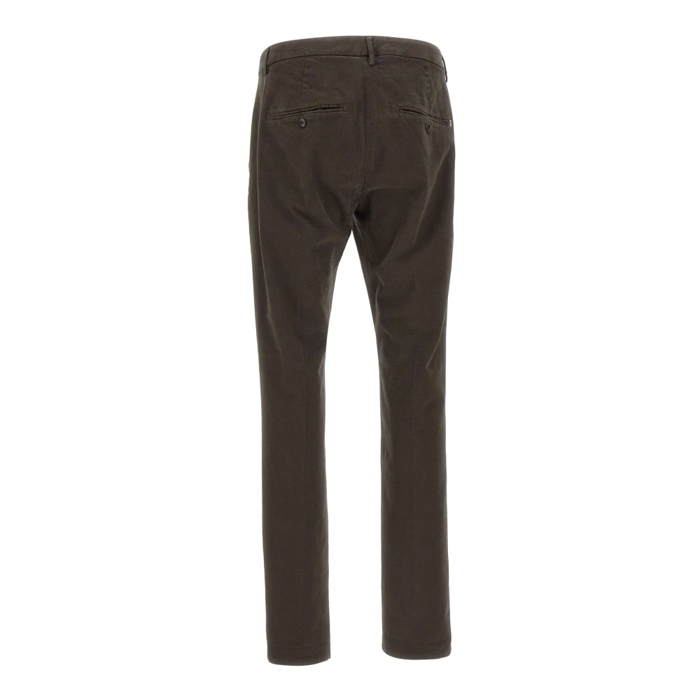 Dondup Bruine Broek Stijlvol Brown Heren