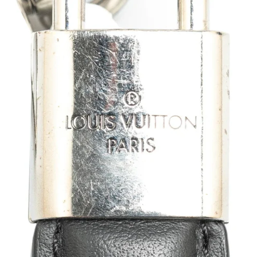 Louis Vuitton Vintage Pre-owned Metal key-holders Black Dames