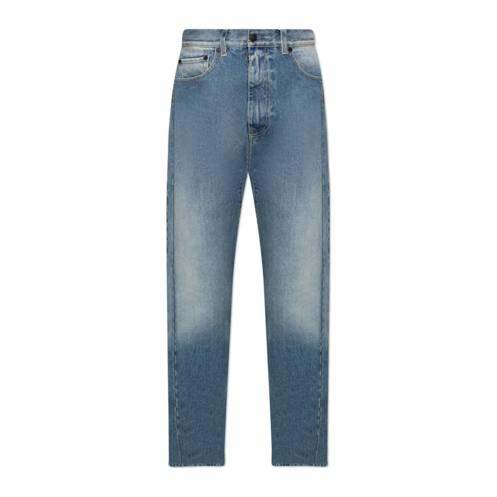 Maison Margiela Jeans met vintage-effect Blue Heren