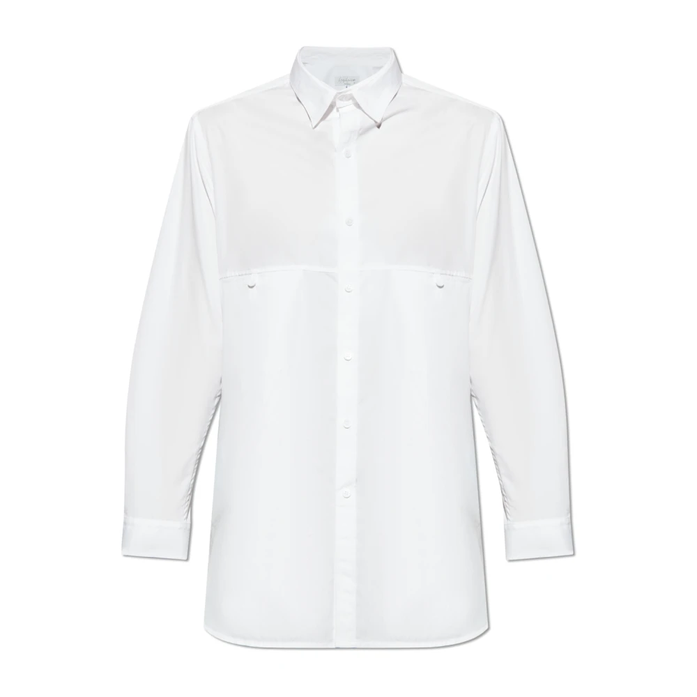 Y-3 Katoenen overhemd White Heren