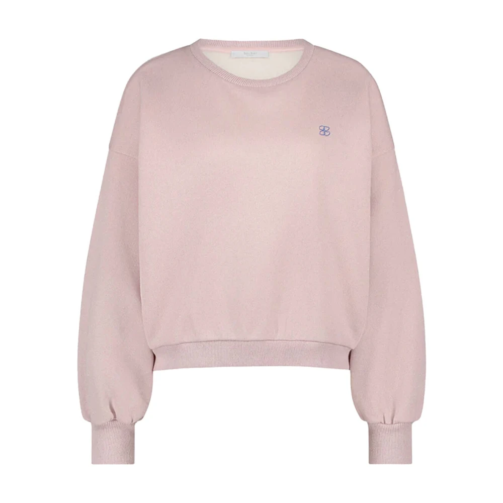 By-Bar Glitter Trui Upgrade Moderne Vrouw Must-Have Pink Dames