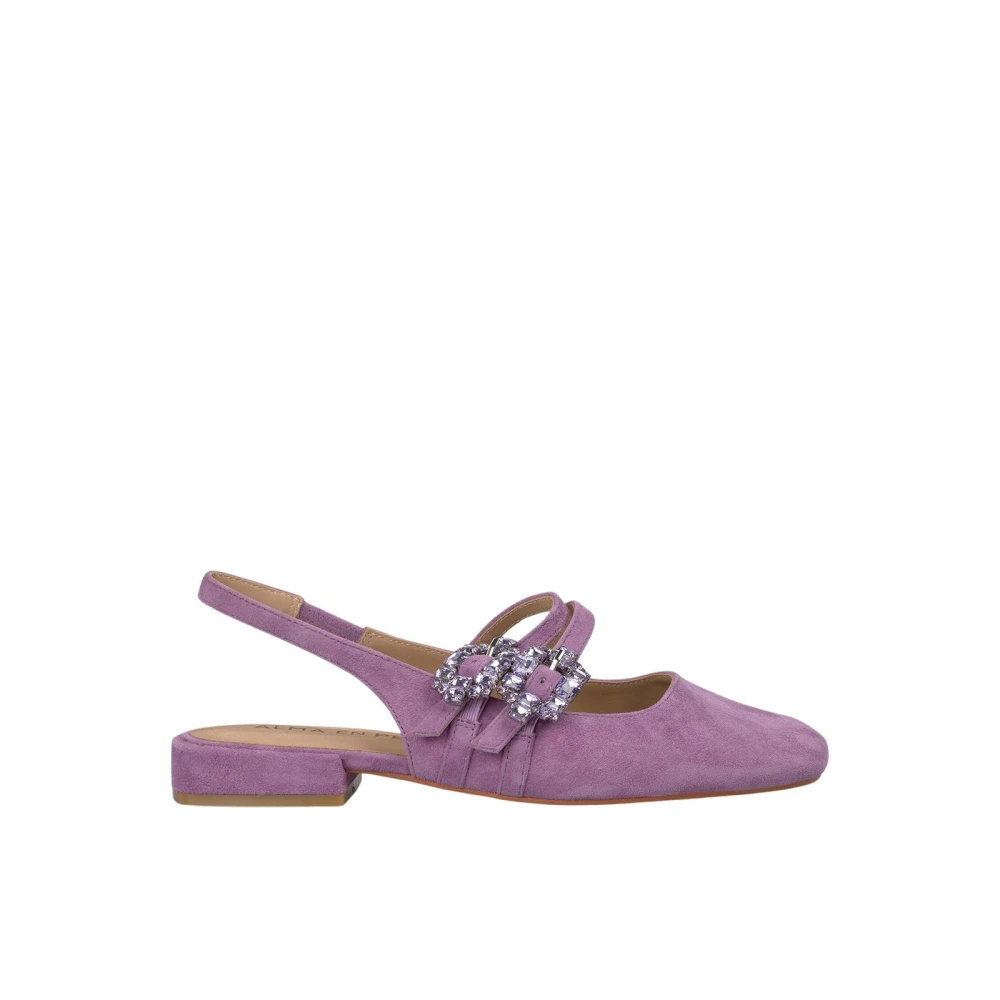 Alma En Pena Donna Viola - Fibbie Per Scarpe Basse - Shoes - 37 Eu
