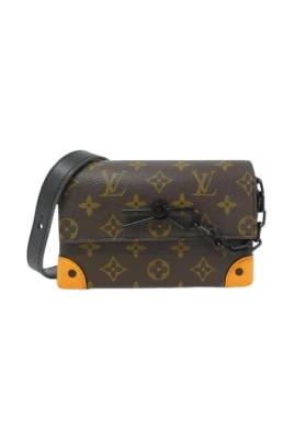 Pre-owned Steamer Wearable Wallet Monogram Axelväska