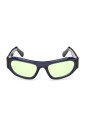 lunettes-de-soleil-carrees-transparentes-bleues
