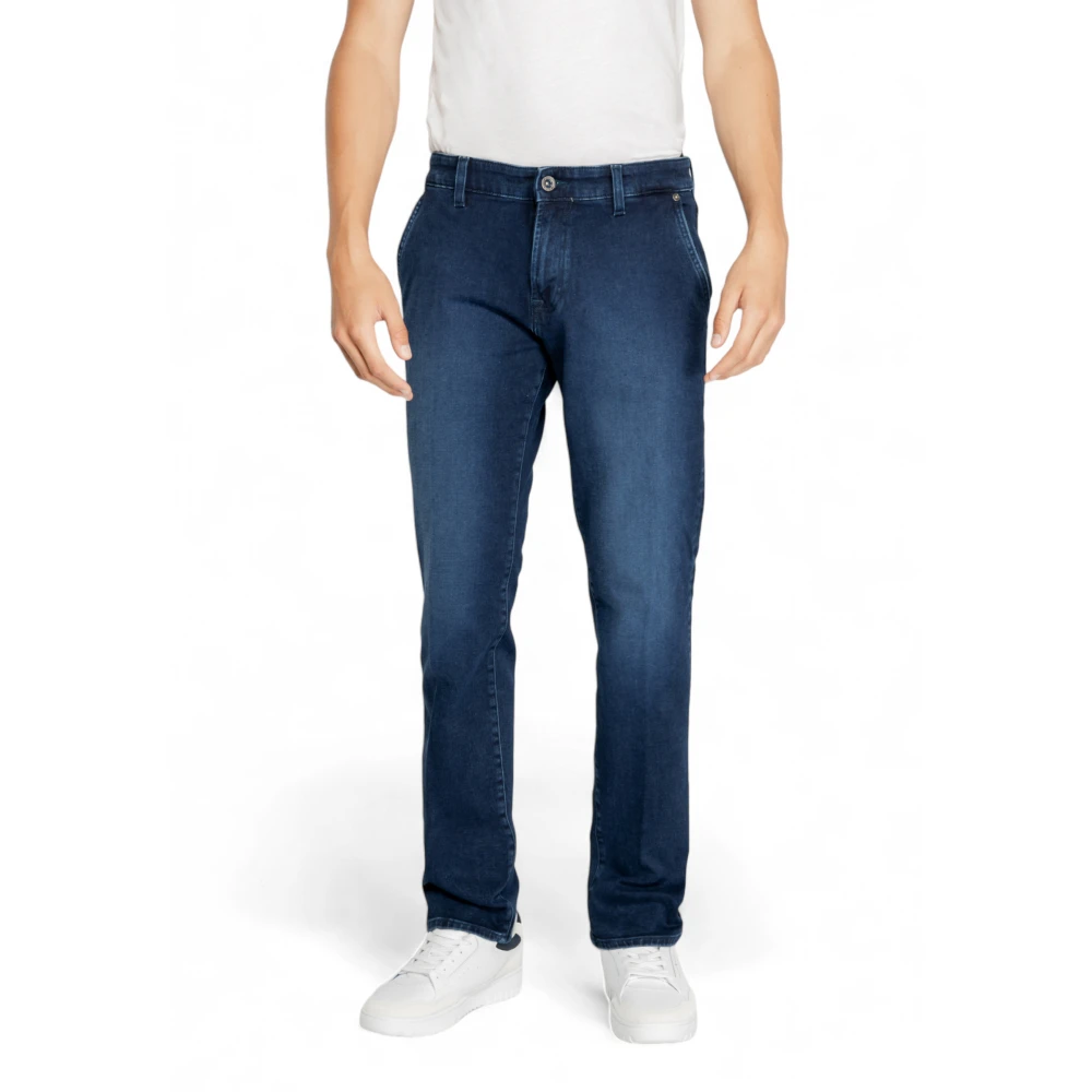GAS Heren Chino Jeans Herfst Winter Collectie Blue Heren