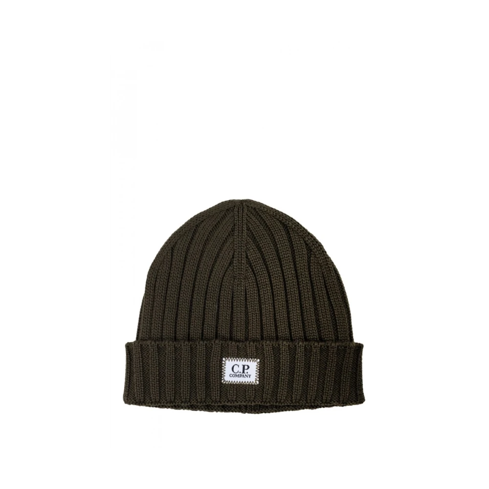C.P. Company Stijlvolle muts Green Unisex