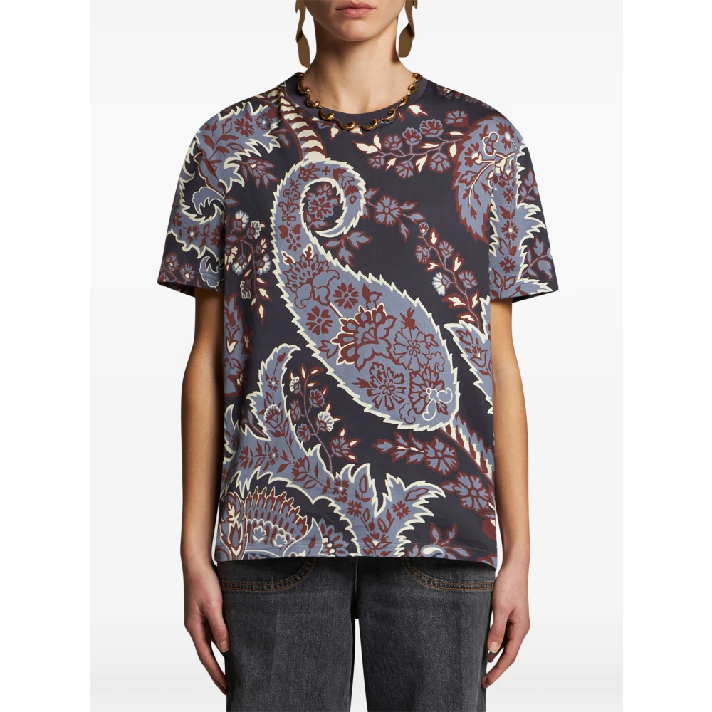 ETRO Casual X0884 T-shirt Multicolor Dames