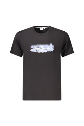 svart-bomull-herr-t-shirt-med-fet-print