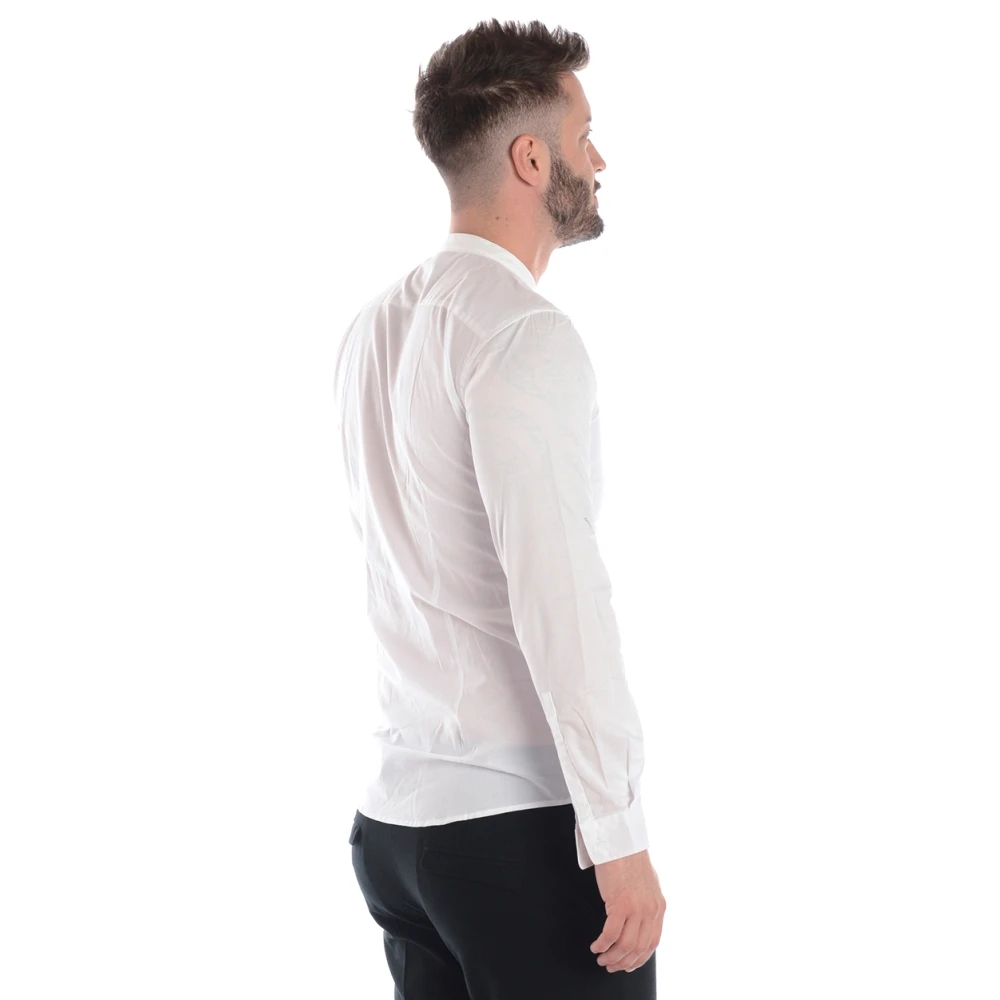 Daniele Alessandrini Slim Fit Overhemd White Heren
