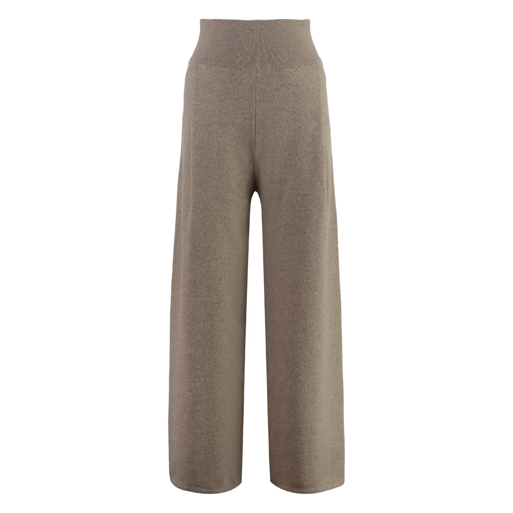 Malo Kasjmier Plooibroek Beige Dames