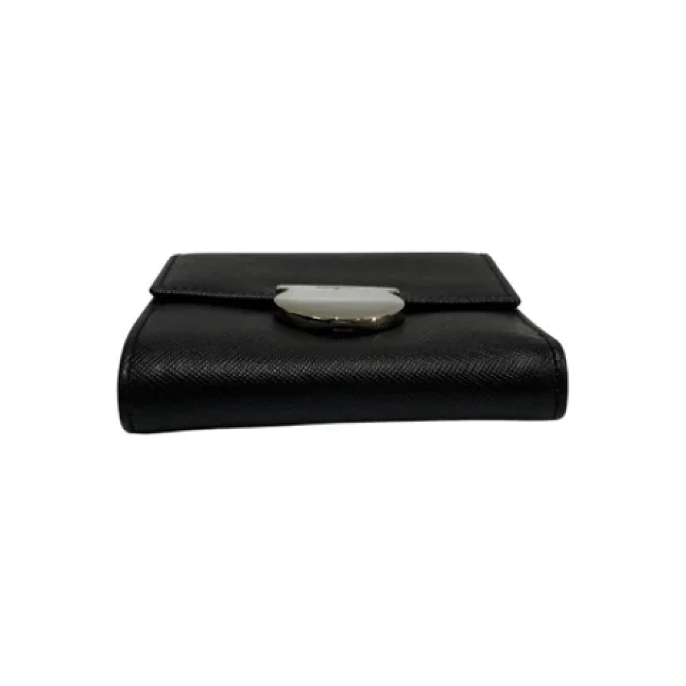 Salvatore Ferragamo Pre-owned Leather wallets Black Dames