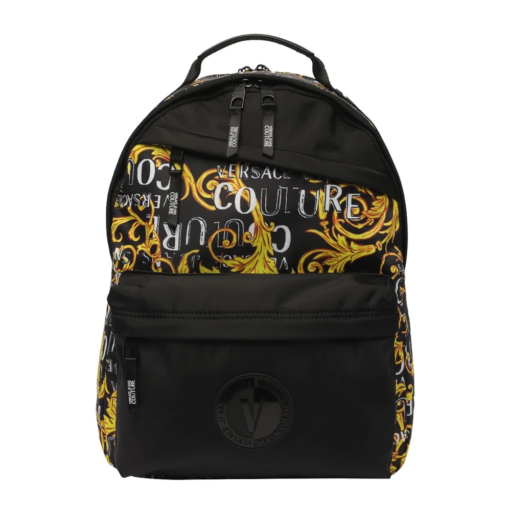Versace Jeans Couture Men's Black Backpack Stylish 74Ya4b70zs588g89