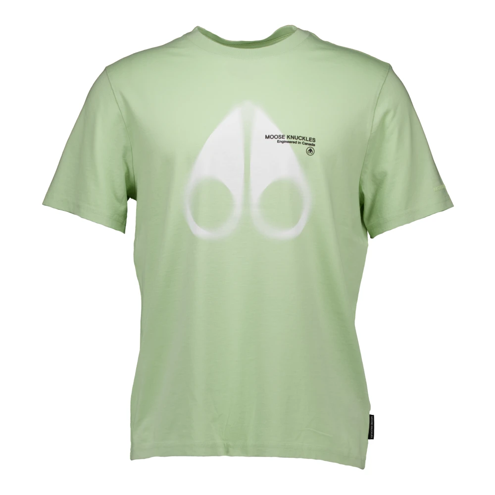 Moose Knuckles Maurice t-shirts mint groen Green Heren