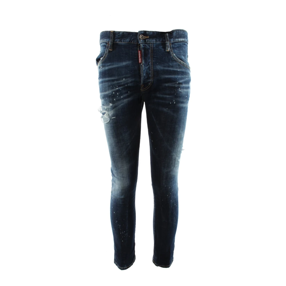 Dsquared2 Men's Blue Skater Jeans For - Skinny Fit Jeans - 2XL - Jeans