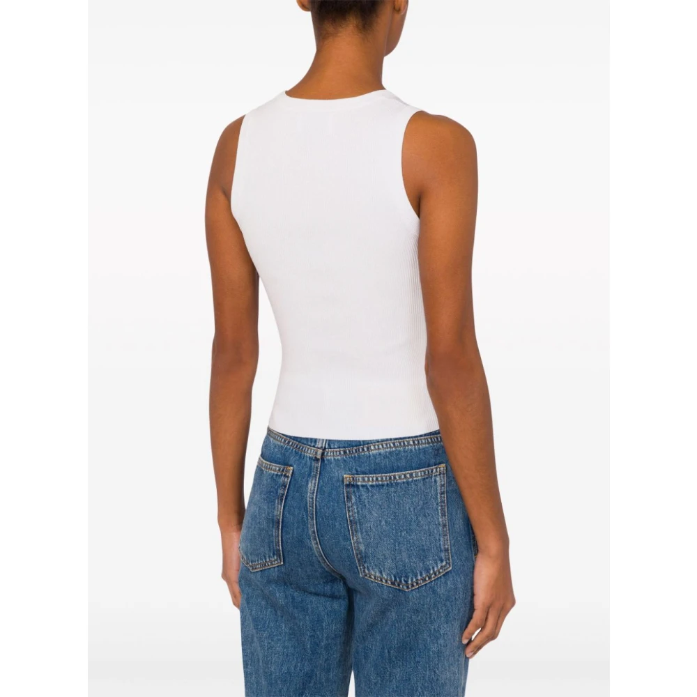 Moschino Witte Top voor Stijlvolle Look White Dames