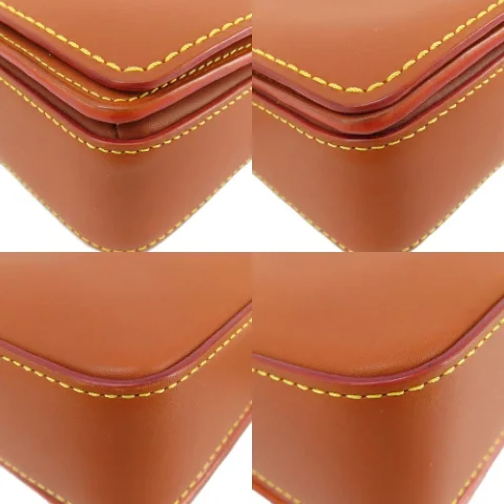 Coach Pre-owned Leather shoulder-bags Brown Dames