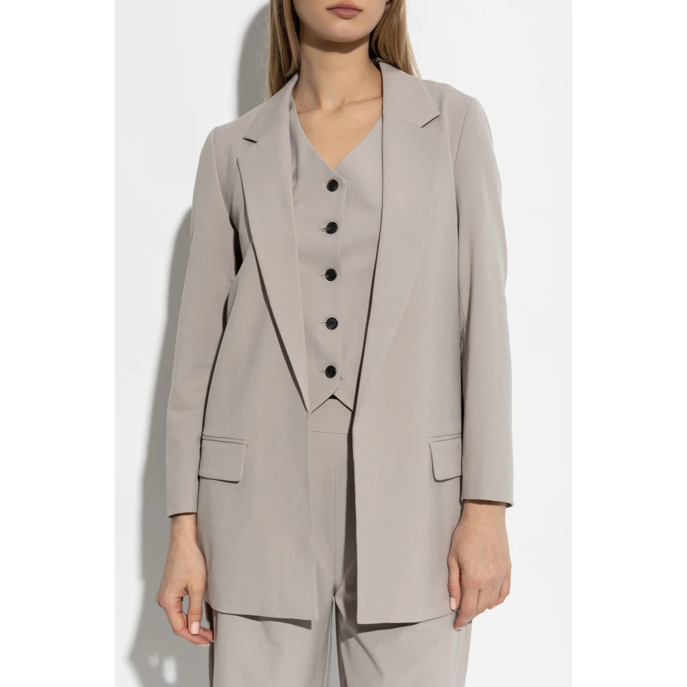 AllSaints Aleida Blazer Gray Dames
