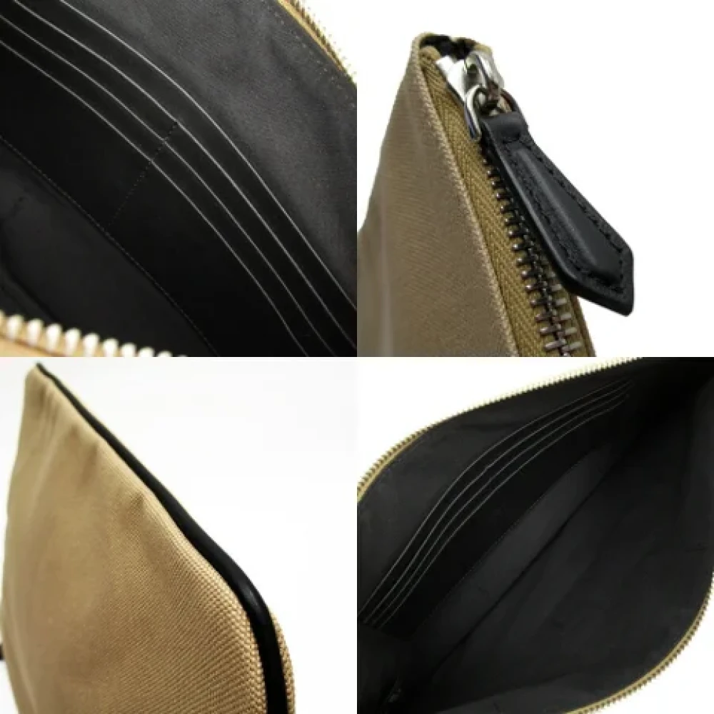 Fendi Vintage Pre-owned Fabric fendi-bags Beige Dames