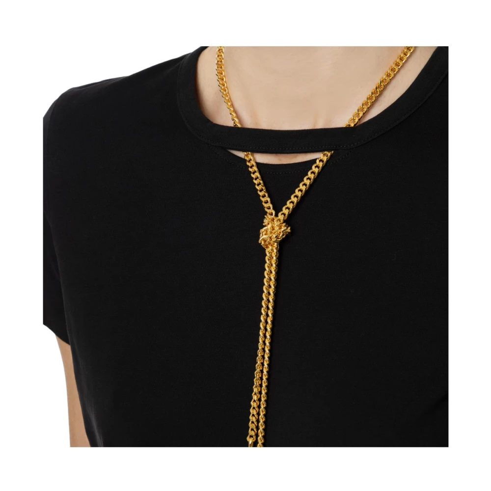 Elisabetta Franchi Casual Katoenen T-Shirt voor Vrouwen Black Dames