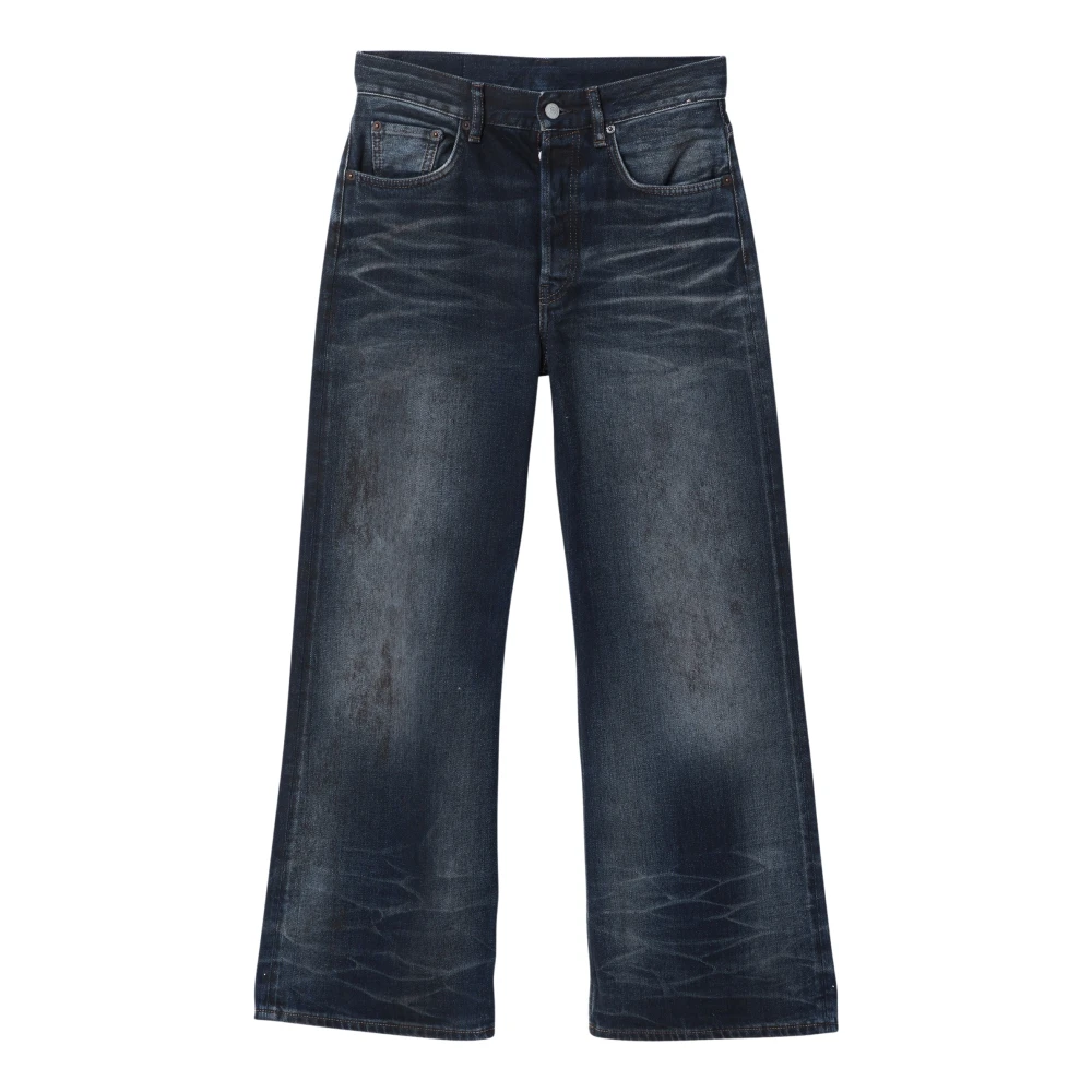 Acne Studios Regular Fit Denim Jeans Blue, Dam