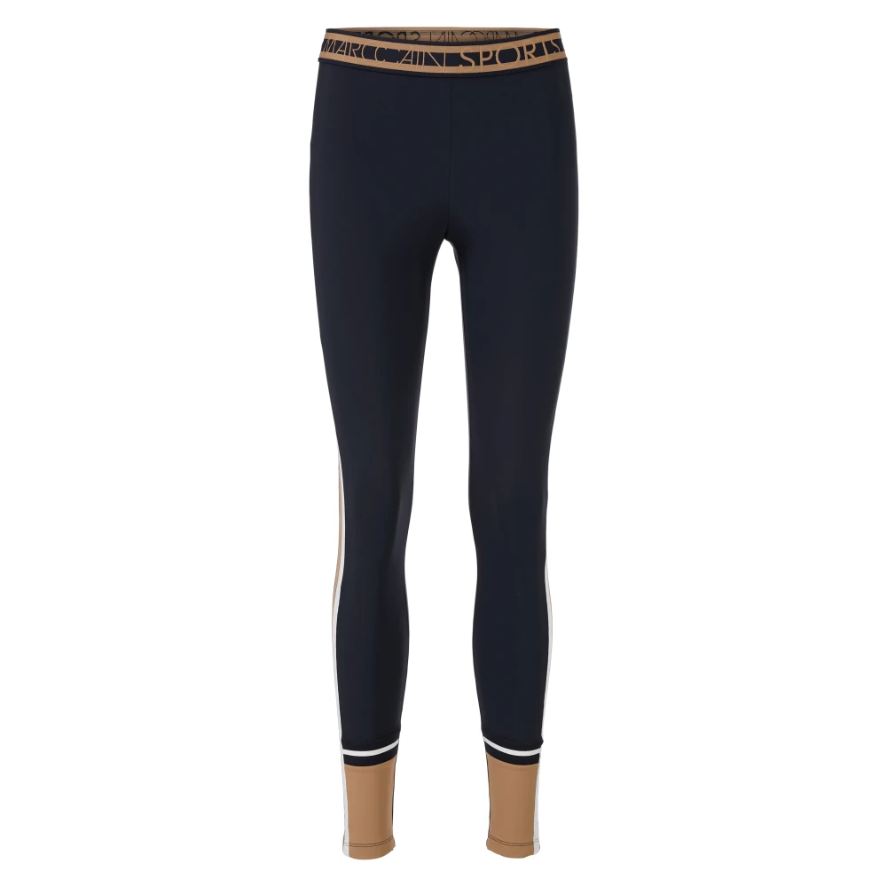 Marc Cain Santa Fe Navy Leggings Multicolor Dames