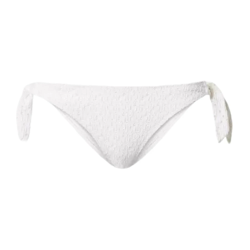Twinset Zee Wit Geborduurde Bikini Broekjes White Dames