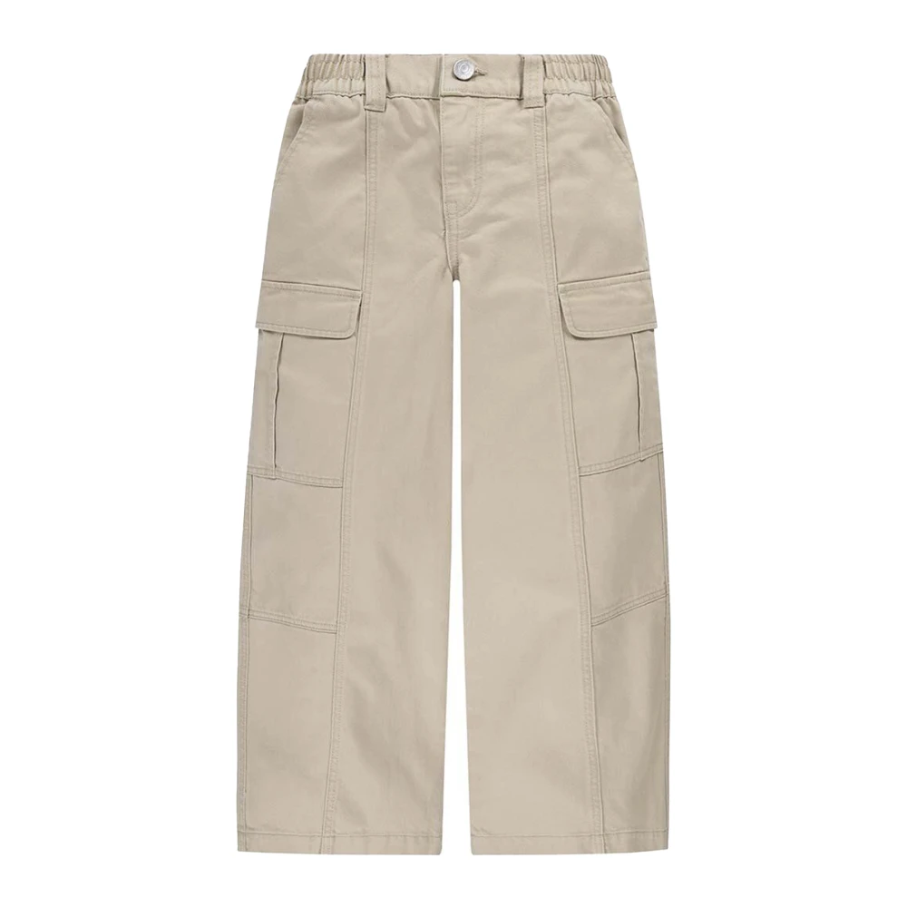 Levi's Girls Beige Trousers, 14 Y, Cargo Trousers
