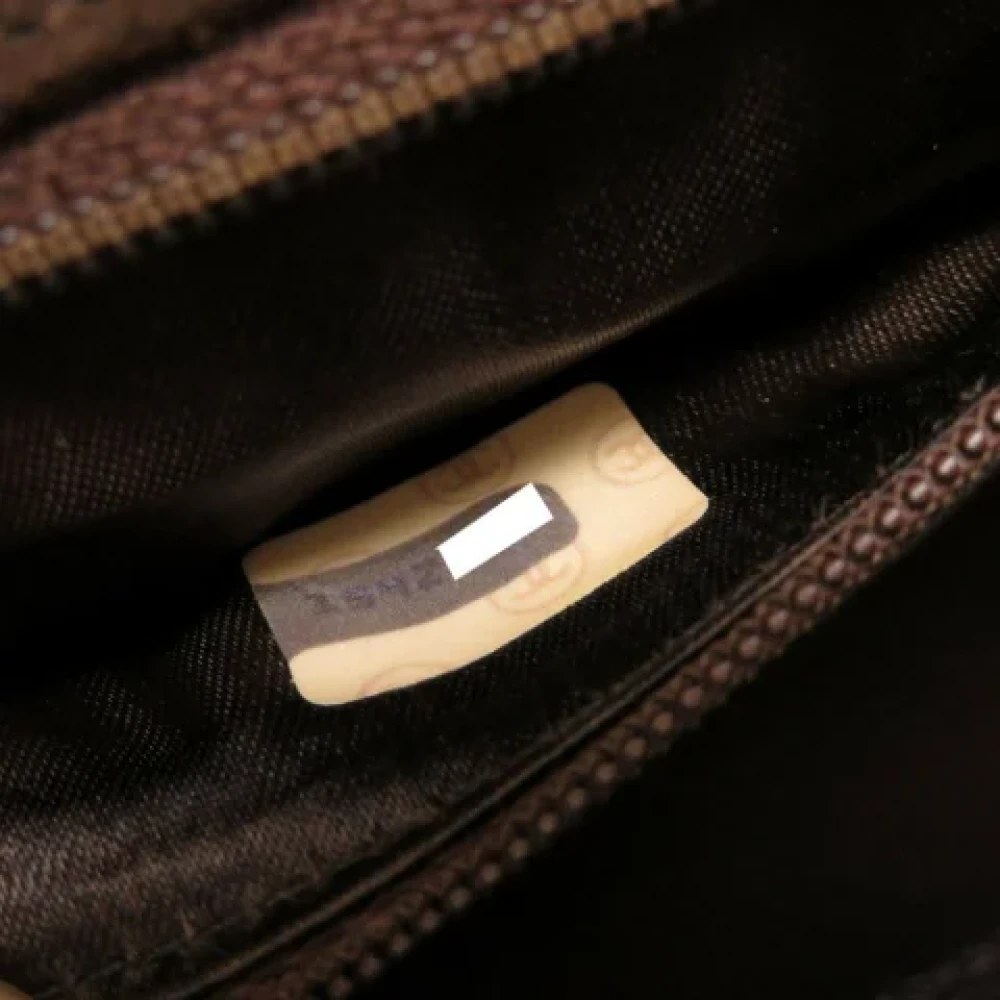 Chanel Vintage Pre-owned Suede shoulder-bags Brown Dames