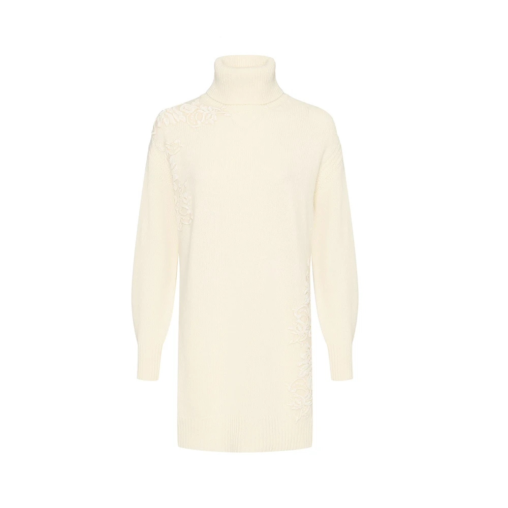Dresses > Day Dresses > Knitted Dresses - - Ermanno Scervino - Modalova