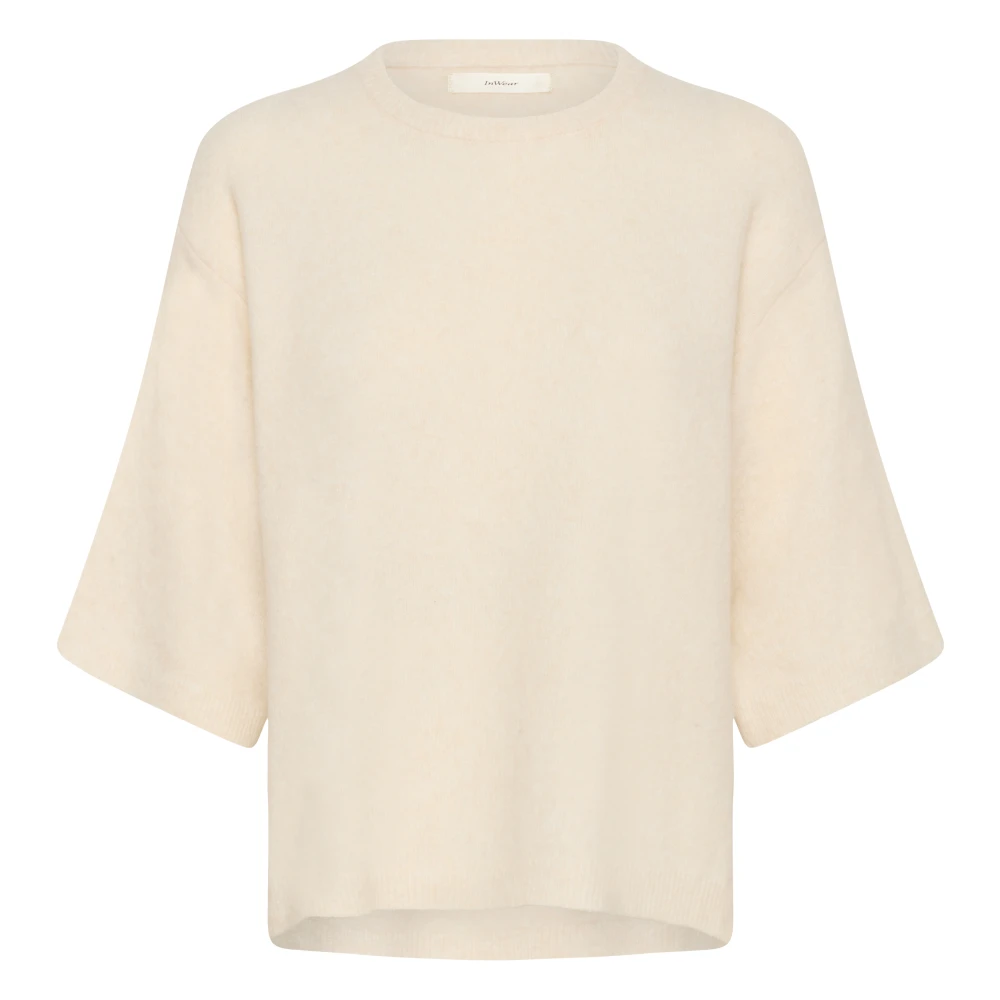 Inwear Women's Beige Guniw Tee - Round-Neck Knitwear - 2XS - Knitwear