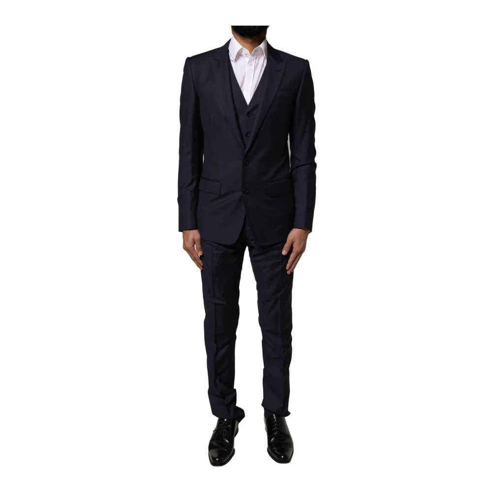 Suits > Suit Sets > Single Breasted Suits - - Dolce & Gabbana - Modalova