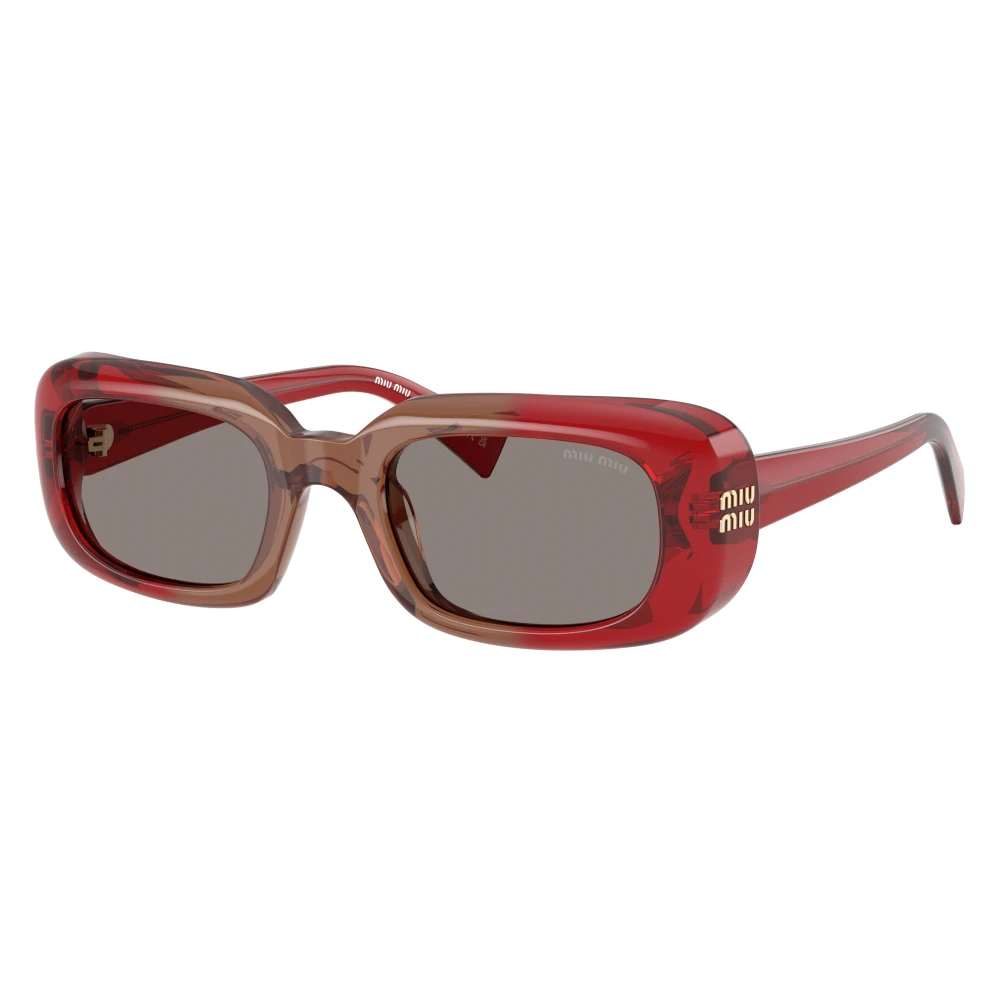 Miu Miu Unisex Red Sunglasses, 52 Mm, 0Mu B13s