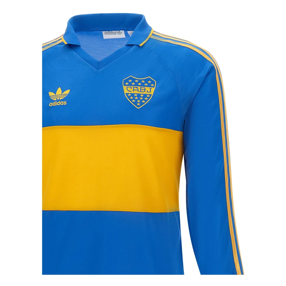 Adidas Boca Juniors Shirt Blauw Geel Blue Heren