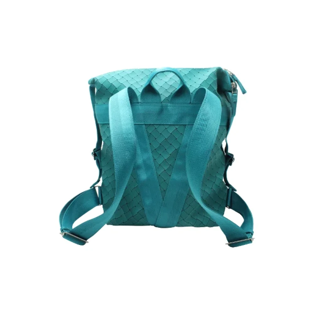 Bottega Veneta Vintage Pre-owned Canvas travel-bags Blue Heren