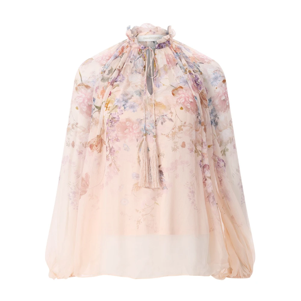 Zimmermann , Damen, Blusen & Hemden, Rosa, M