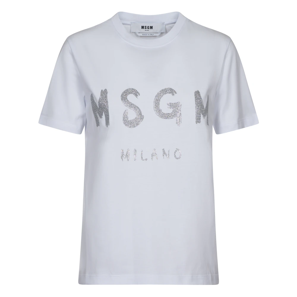 Msgm Stijlvolle T-shirts en Polos White Dames