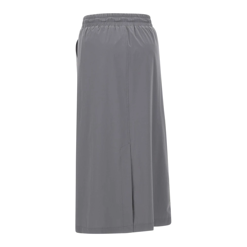 Autry Technische Nylon Rok Grijs Gray Dames