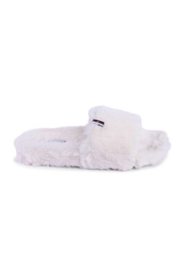 white-fuzzy-fur-slippers