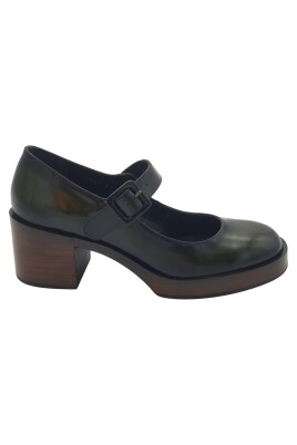 retro-lader-sandaler-gron-mossa