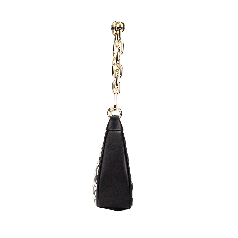 Michael Kors Hartprint Rits Crossbody Tas Black Dames