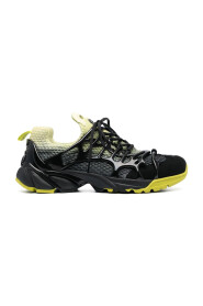 Niedrige Tech Nylon Sneakers