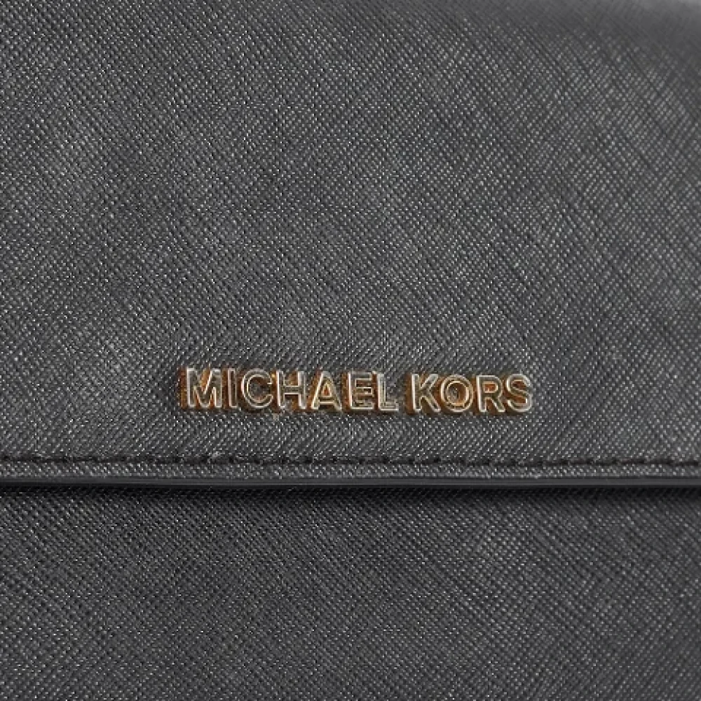 Michael Kors Pre-owned Leather crossbody-bags Black Dames