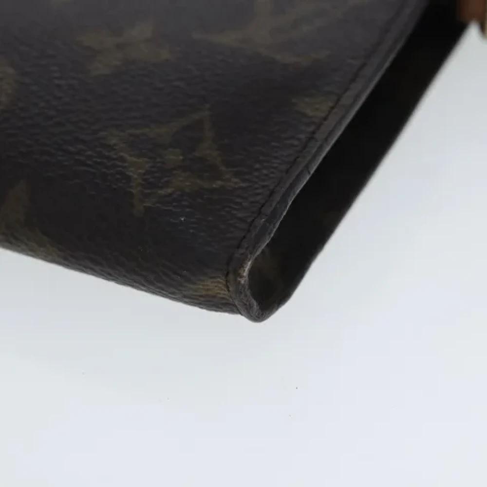 Louis Vuitton Vintage Pre-owned Canvas pouches Brown Dames