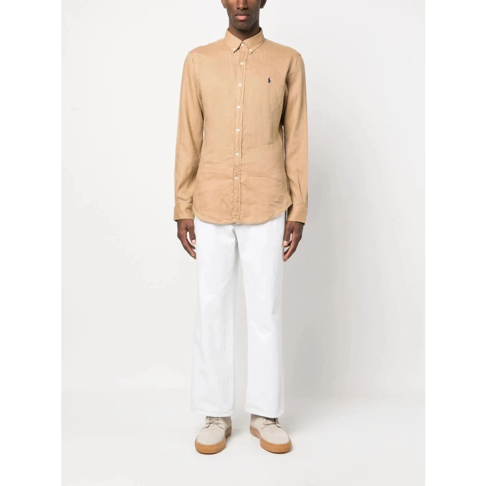Ralph Lauren Nude & Neutrals Shirt Brown Heren