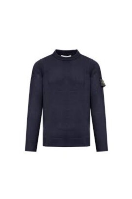 pull-col-rond-bleu-marine