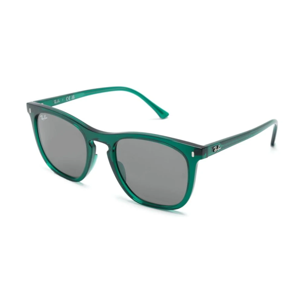 Ray-Ban Unisex Green Sunglasses, 53 Mm, Square Sunglasses