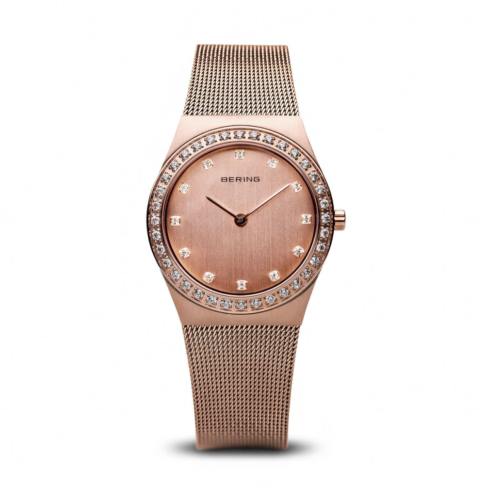 Bering Women's Gold Watch Rose 12430-366