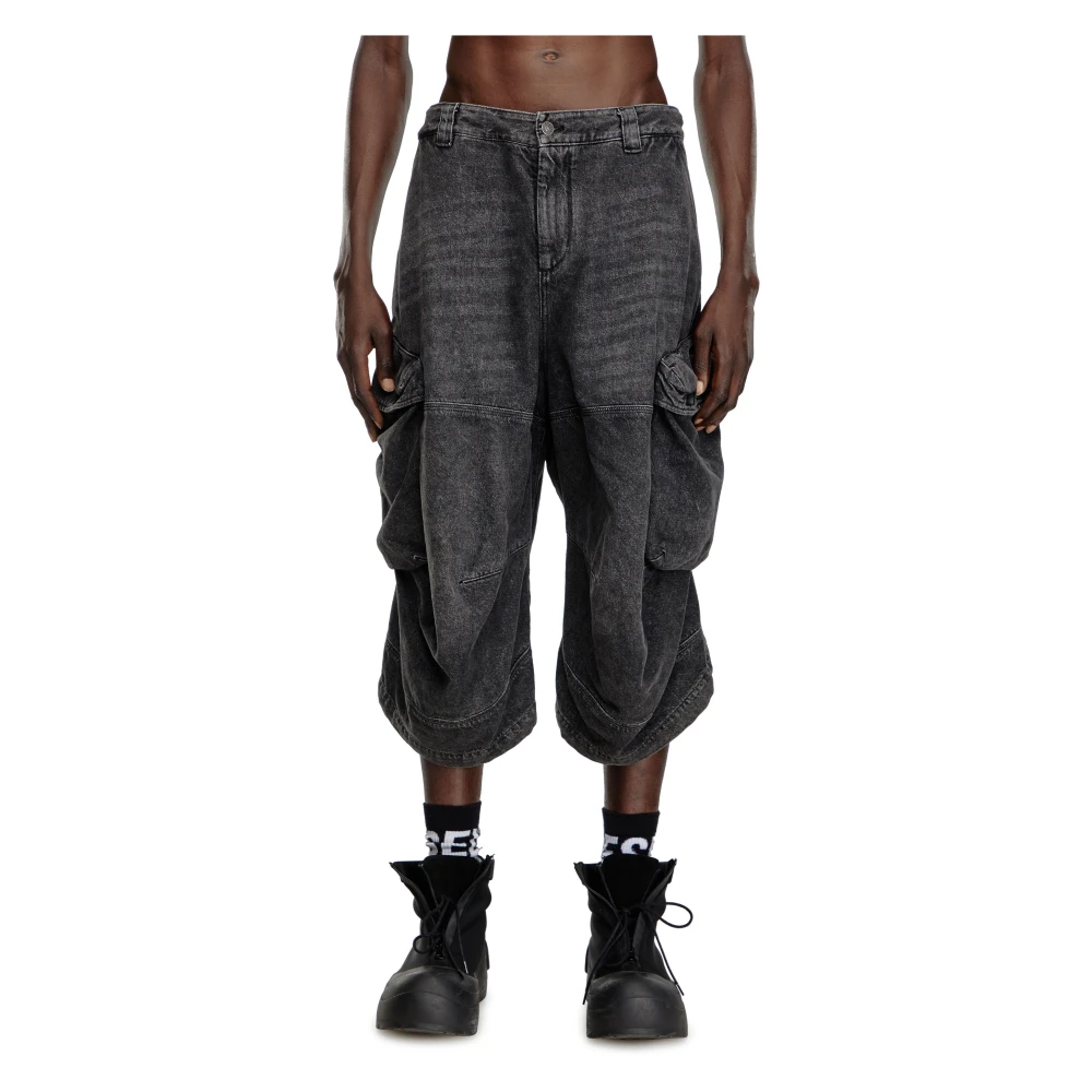 Diesel Casual Broeken Gray Heren