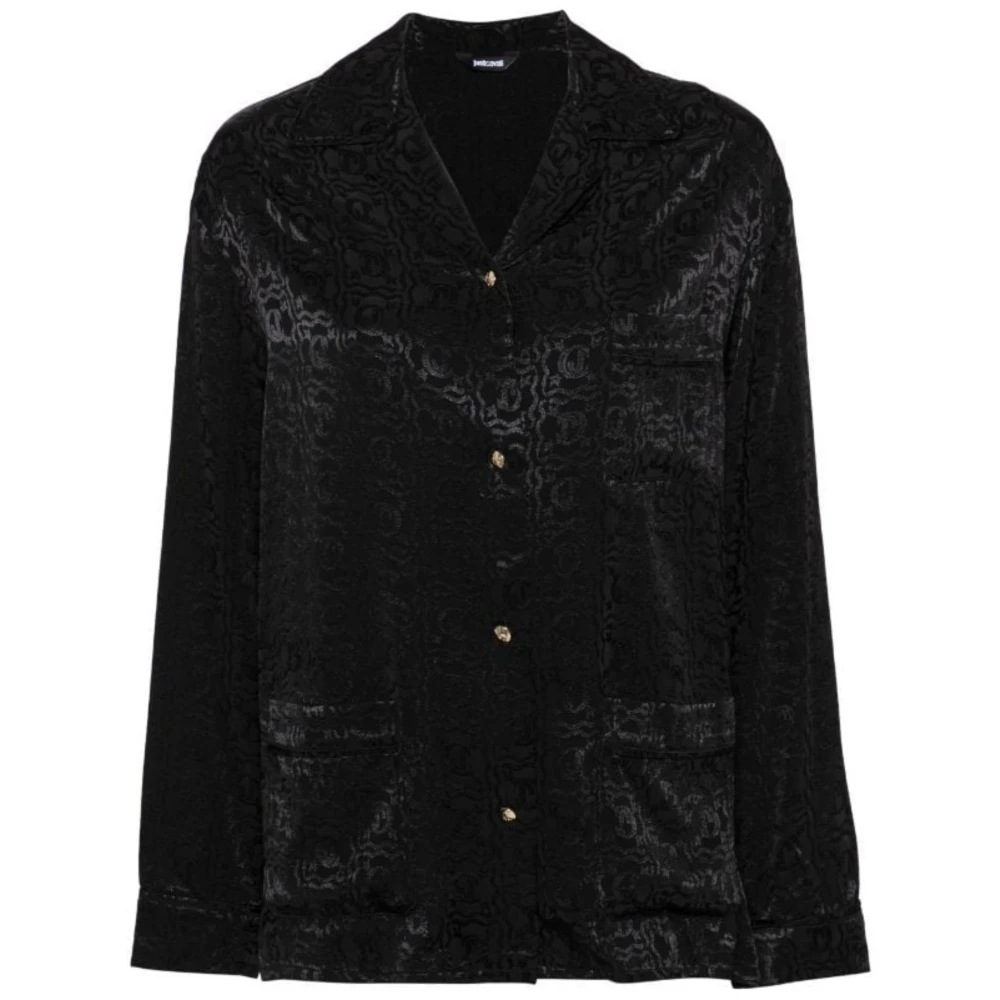 Just Cavalli Overhemden Black Dames
