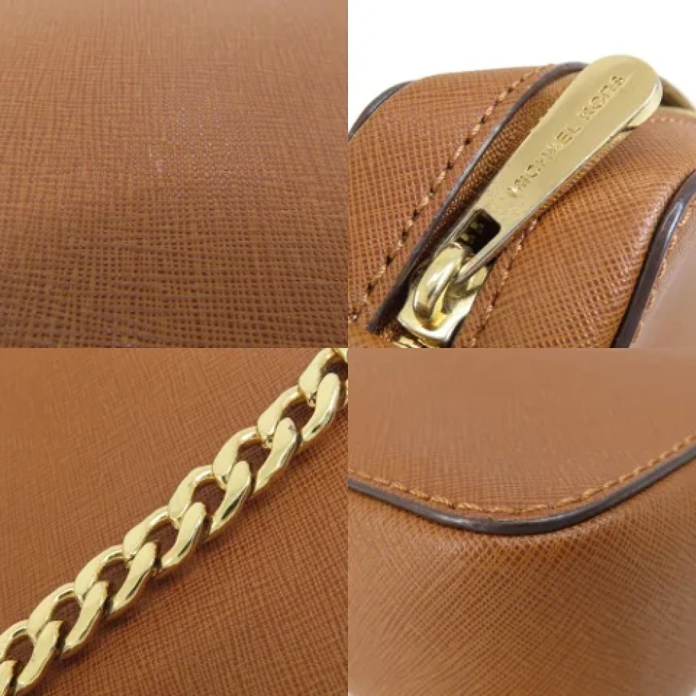 Michael Kors Pre-owned Leather shoulder-bags Brown Dames